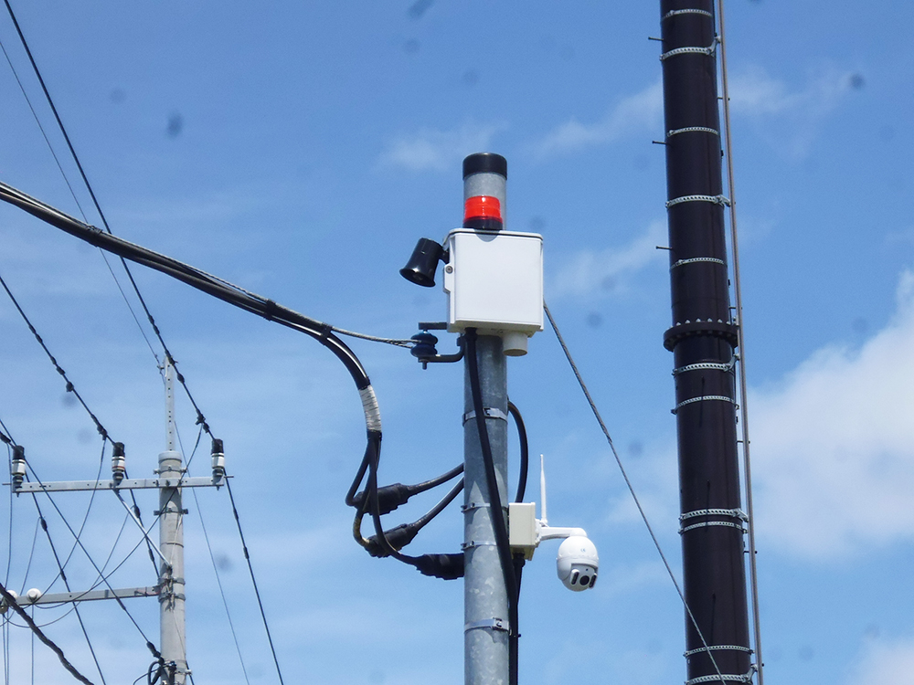 電線ドロボー対策警報器
